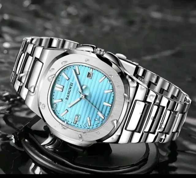 Relógio Bangwei Light Blue