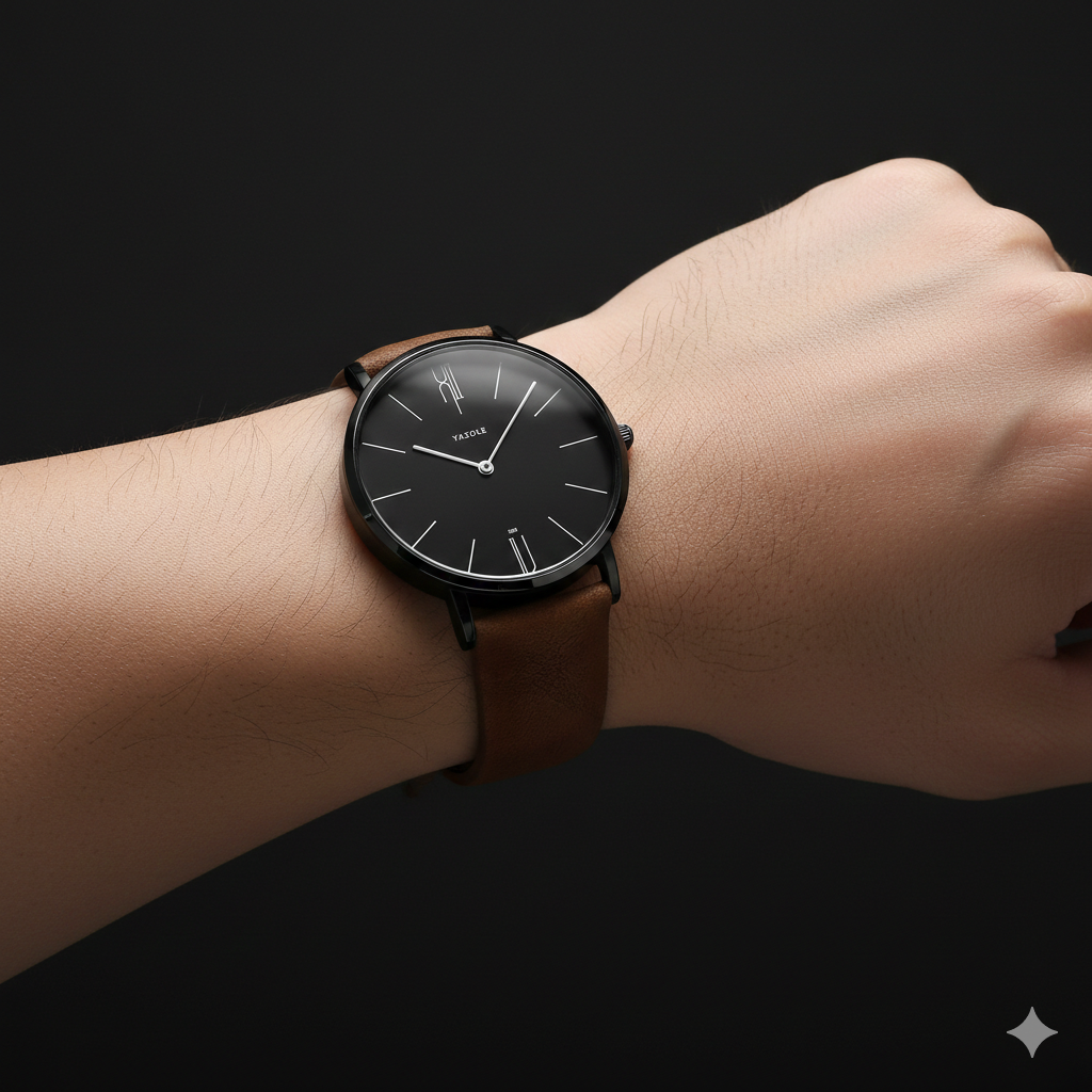 Relógio Yazole Classic Black