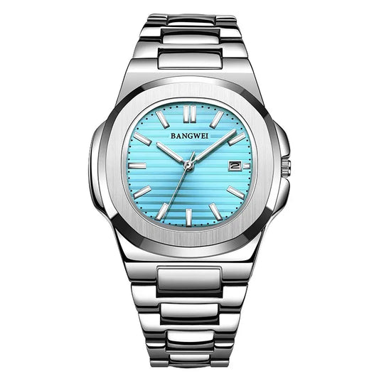 Relógio Bangwei Light Blue